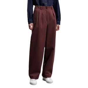 Skall Studio Painter Pants - Dark Burgundy